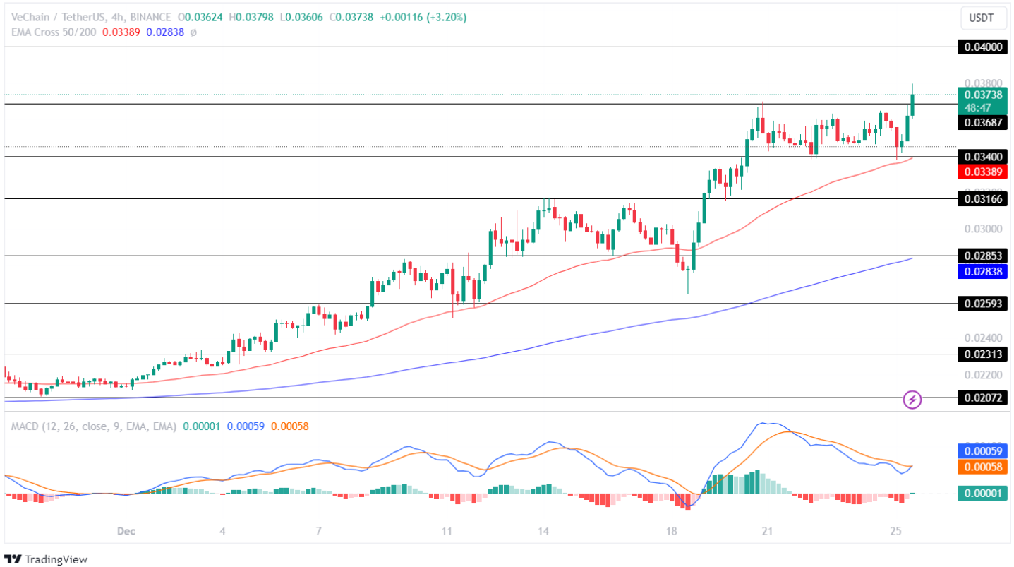 VeChain Price Analysis