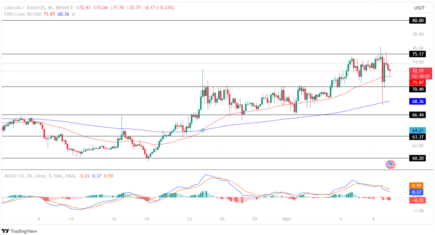 Litecoin Price Analysis