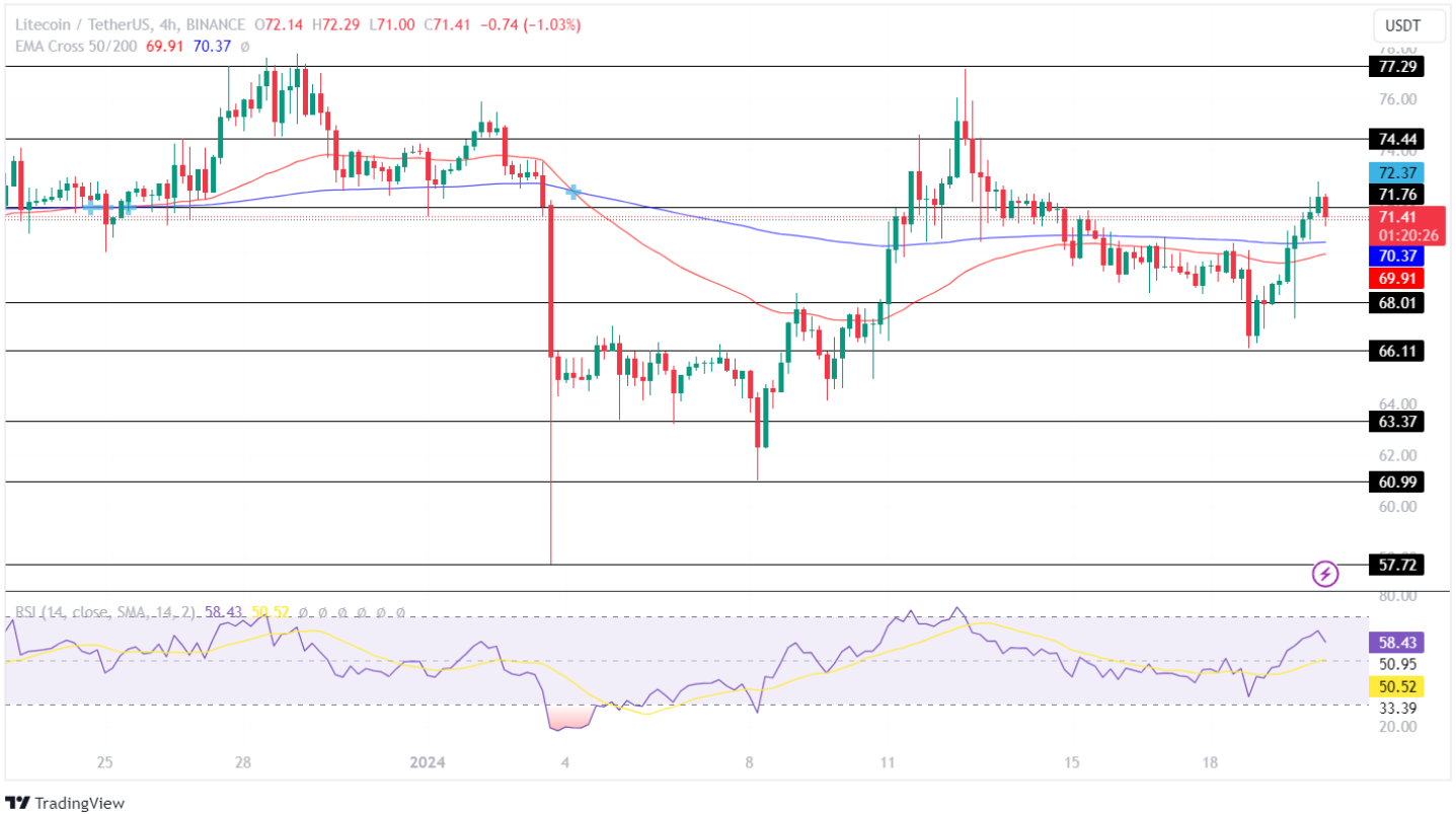 Litecoin Price Analysis